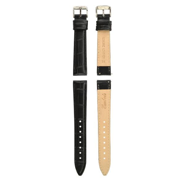 Embees Leather Strap for all watches 16 mm Genuine Leather Watch Strap