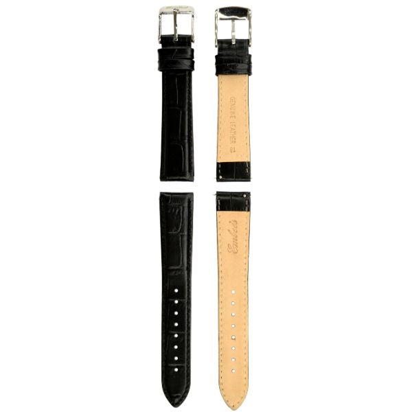 Embees Leather Strap for all watches 18 mm Genuine Leather Watch Strap