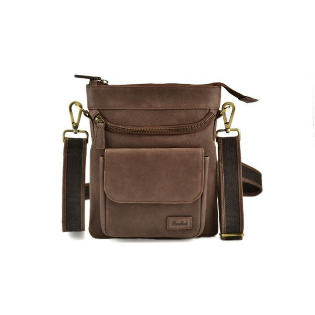 Embee's Classic Mini Genuine Leather unisex cross body Sling Bag for all 8 Inch Tablets- iPad Mini Leather sling bag
