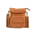 Embee's Classic Mini Genuine Leather unisex cross body Sling Bag for all 8 Inch Tablets- iPad Mini Leather sling bag