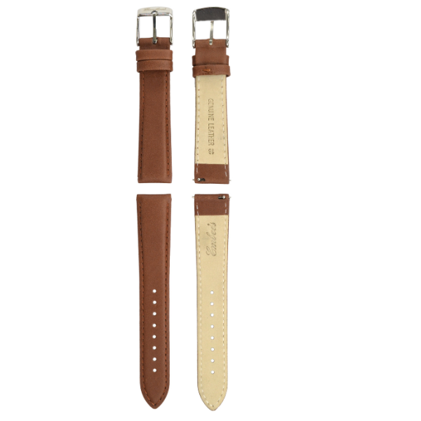 Embees Leather Strap for all Watch 18mm genuine Leather Watch Strap