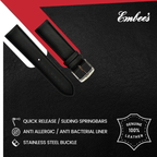 Embees Leather Strap for all Watch 22 mm genuine Leather Watch Strap