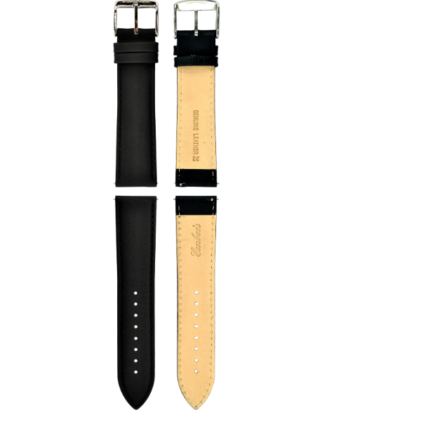 Embees Leather Strap for all Watch 22 mm genuine Leather Watch Strap