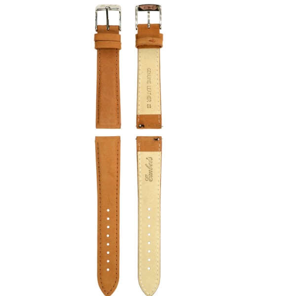 Embees Leather Strap for all Watch 18mm genuine Leather Watch Strap